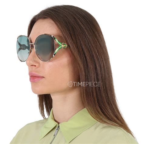 gucci green gradient sunglasses gg0225s
